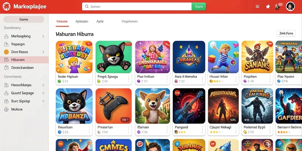 Tampilan utama aplikasi yang menarik dan user-friendly.