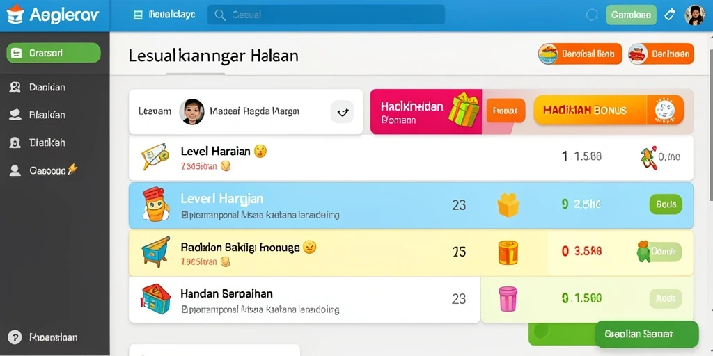 Screenshot menunjukkan gameplay yang seru dan interaktif.