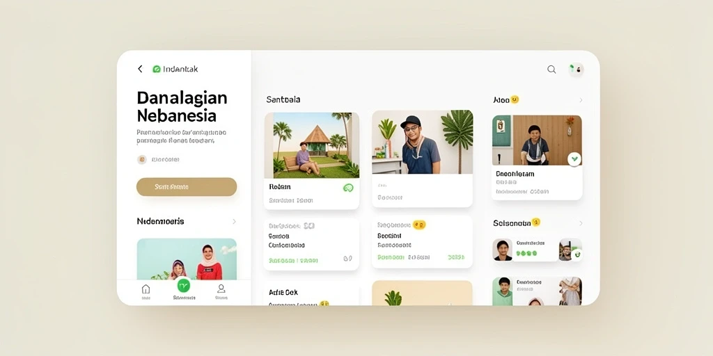 Screenshot menunjukkan karakter utama dengan latar belakang yang menakjubkan.