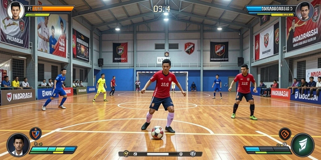 Tampilan antarmuka utama aplikasi DOMINOBET.