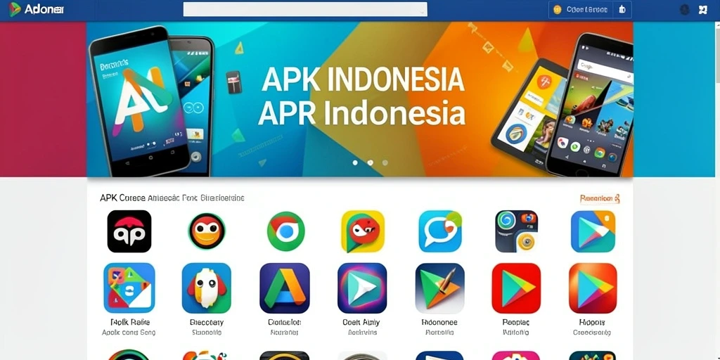 Tampilan antarmuka utama yang menarik dan dinamis.