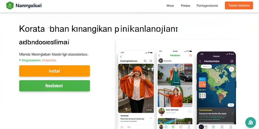 Tampilan antarmuka pengguna yang intuitif dan menarik.