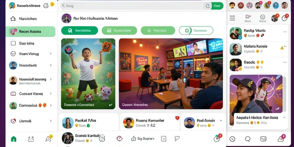 Tampilan grafis yang memukau dan menarik perhatian.