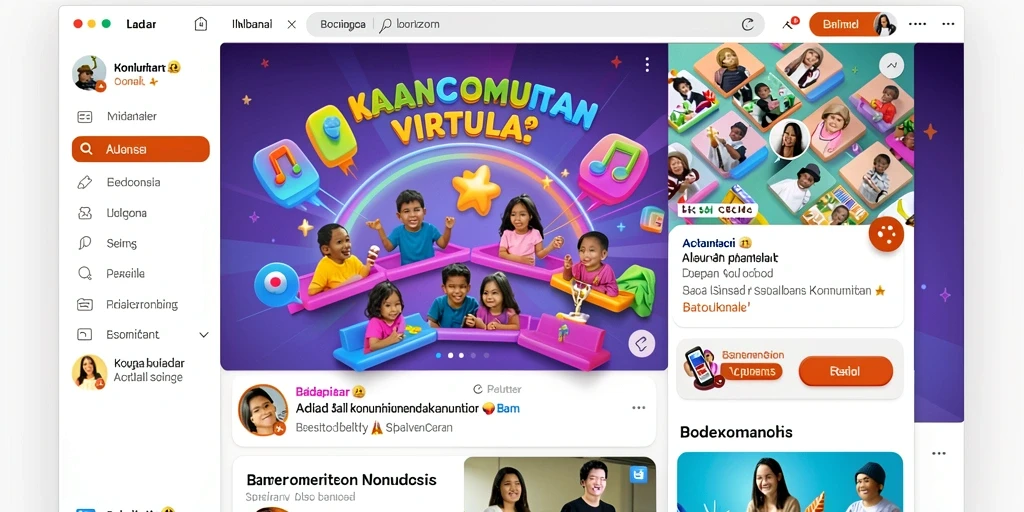 Tampilan antarmuka yang menarik dan user-friendly.